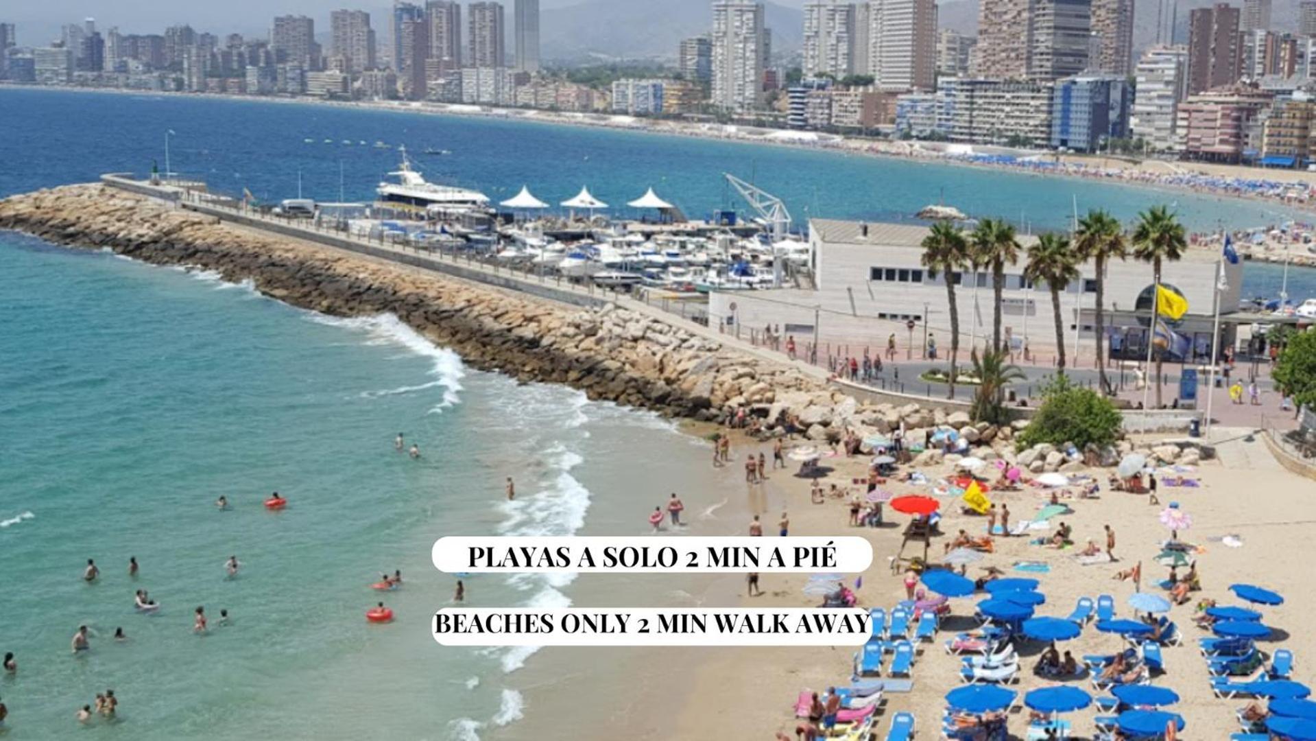Apartamento Completo Maravall Centro Benidorm Eksteriør bilde